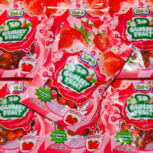 3D Gummy Strawberry 80g