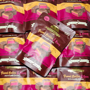 Peanut Butter & Berry In Milk Chocolate 130g