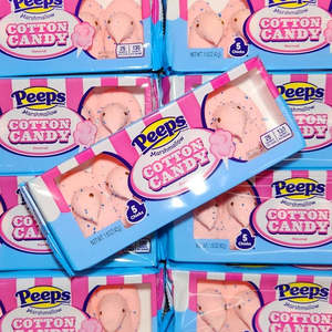 Sale: BBD: 01/06/2026 Peeps Marshmallow Chicks Cotton Candy 5pc