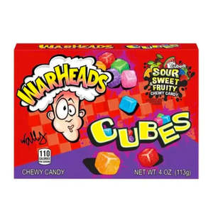 Sale: BBD: 01/06/2026 Warheads Cubes Theater Box 99g