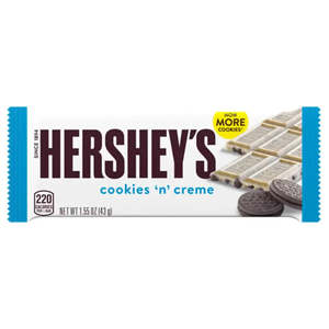 BBD: 06.2026 - Hershey's Cookies n Creme 43g