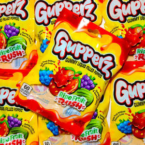 Lollies: Gupperz Ripe Fruit Rush 72g