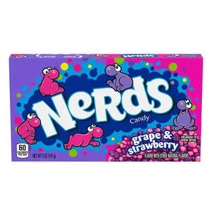 BBD: 01.07.2026 Nerds Grape & Strawberry 142g