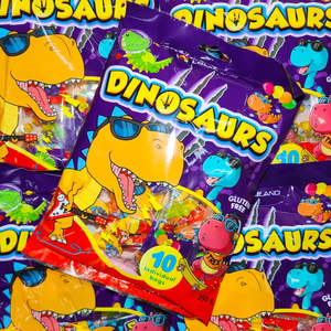 Dinosaurs Gummies 10 Pack (10 x 25g)