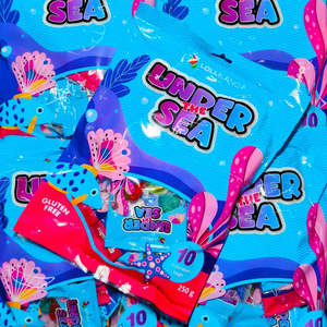 Gummy Lollies: Under the Sea Gummies 10 Pack (10 x 25g)