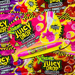 X-Treme Juicy Drop Gummies & Sour Gel 57g