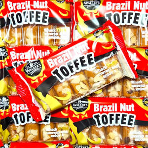 Lollies: Walkers Brazil Nut Toffee 100g