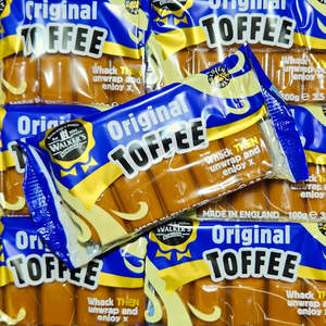 Lollies: Walkers Original Toffee 100g