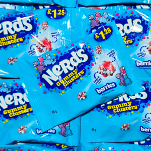 Nerds Gummy Clusters Berries 45g UK Pouch