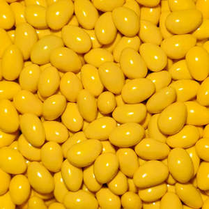 BBD: 07.04.2026 Yellow Sugar Coated Chocolate Almonds