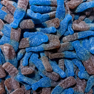 Dragon: Sour Blue Raspberry Cola Bottles 2kg