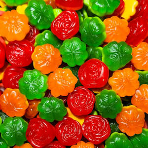 Gummy Lollies: Gummy Flowers 1kg