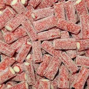 Sugared Sour: Sour Strawberry Jumbos 1kg