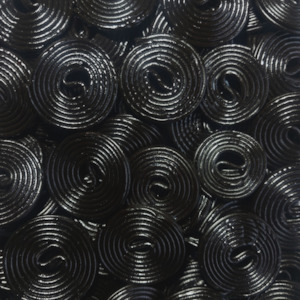 Damel: Black Licorice Wheels 1kg