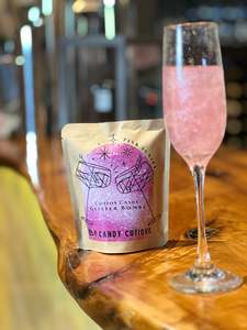 Glitter Bombs: Sunset Pink Cotton Candy Glitter Bomb