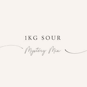 1KG SOUR MYSTERY MIX + 1 EGG