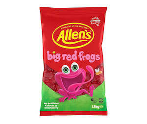everything: 1.3kg Allen’s Big Red Frogs (PRE-ORDER)