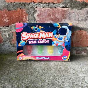 Space Man Wax Candy Box