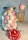 Glass Celebration Jars - Glitter Drink Bombs - Candy Floss Cakes & Glitter Drink Bombs