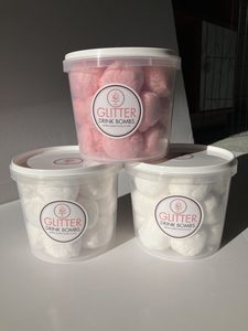 Products: Bucket of Bombs - 21 Glitter Drink Bombs - Candy Floss Cakes & Glitter Drink Bombs