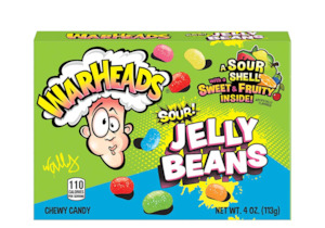 Challenge Your Senses: WARHEADS SOUR JELLY BEANS THEATRE BOX