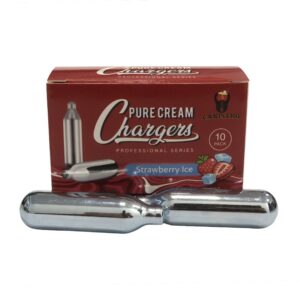 Canistro Flavoured Cream Chargers 10pk Blueberry Ice