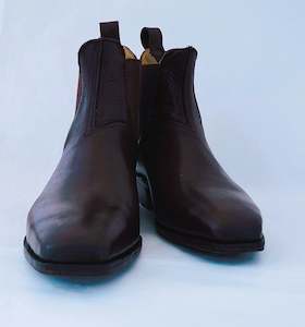 Black Classic Square toe Jodhpur Boot