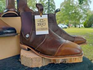 Mens Short Boots: Mens 3 tone Boot