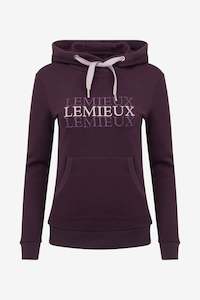 Products: LeMieux Cross Over Hoodie Fig