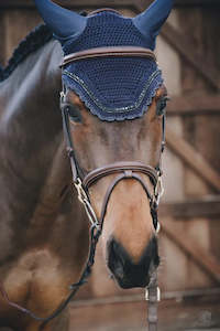 Halters: Kentucky Fly Veil Wellington Stone & Pearl