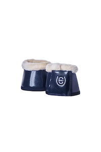 Horse Boots Bandages: Equestrian Stockholm Bell Boots - Navy