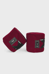 Horse Boots Bandages: Equestrian Stockholm Bandages Sportive Dark Bordeaux