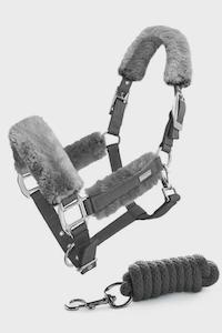 Halters: Equestrian Stockholm Silver Cloud Halter