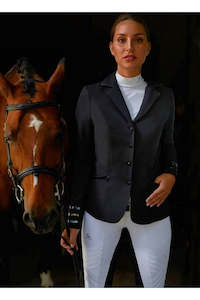 Riding Jackets: ONYX-Softshell Technical Show Jacket