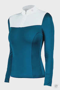 Riding Shirts: LIGHT BREEZE TOP BLUE MEADOW