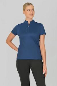 Polos Shirts T Shirts: Dublin Jonty Short Sleeve Riding Top True Navy