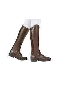 Chaps Socks: Dublin Adults Evolution Rear Zip Half Chaps