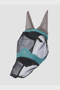 Ear Nets: LeMieux Visor-Tek Full Fly Mask Lagoon
