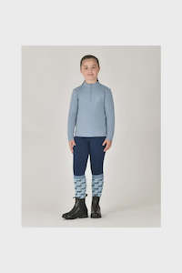 Dublin Kids Brushed Long Sleeve Riding Top