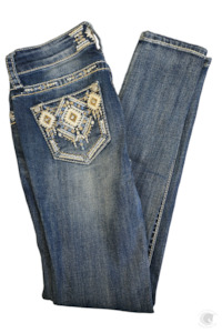 Grace In LA Jeans Aztec Dreamcatcher