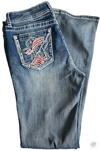 Grace In L A 1: Grace in LA Jeans Patriotic Boots and Hat