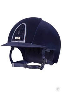 KEP Cromo 1 Velvet Navy with Blue Swavorski Crystals / Medium