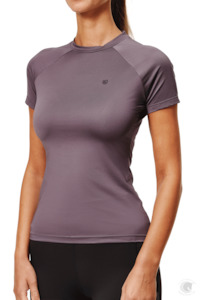 Equestrian Stockholm 1: Equestrian Stockholm Dynamic Base Layer Top Dark Violet