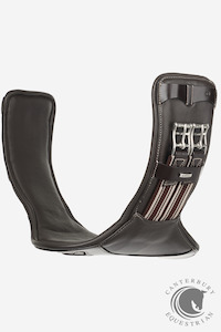 Lemieux 1: LeMieux Arika Contoured Short Stud Girth Brown