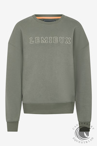 LeMieux Young Rider Carmen Crew Sweat Rosemary