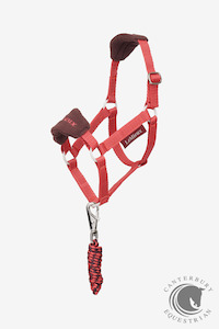 LeMieux Hobby Horse Vogue Headcollar & Leadrope Cranberry
