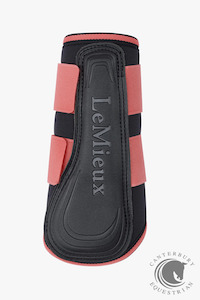 Horse Boots Bandages: LeMieux Mini Grafter Brushing Boots Cranberry