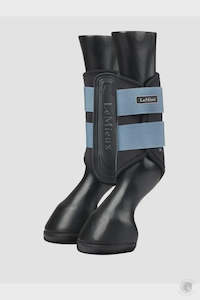 Horse Boots Bandages: Grafter Brushing Boots Ice Blue