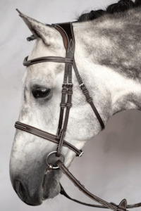 Bridles Reins Bits: PS of Sweden Ocala Brown