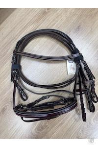 Bridles Reins Bits: Jazz Flash Bridle Brown